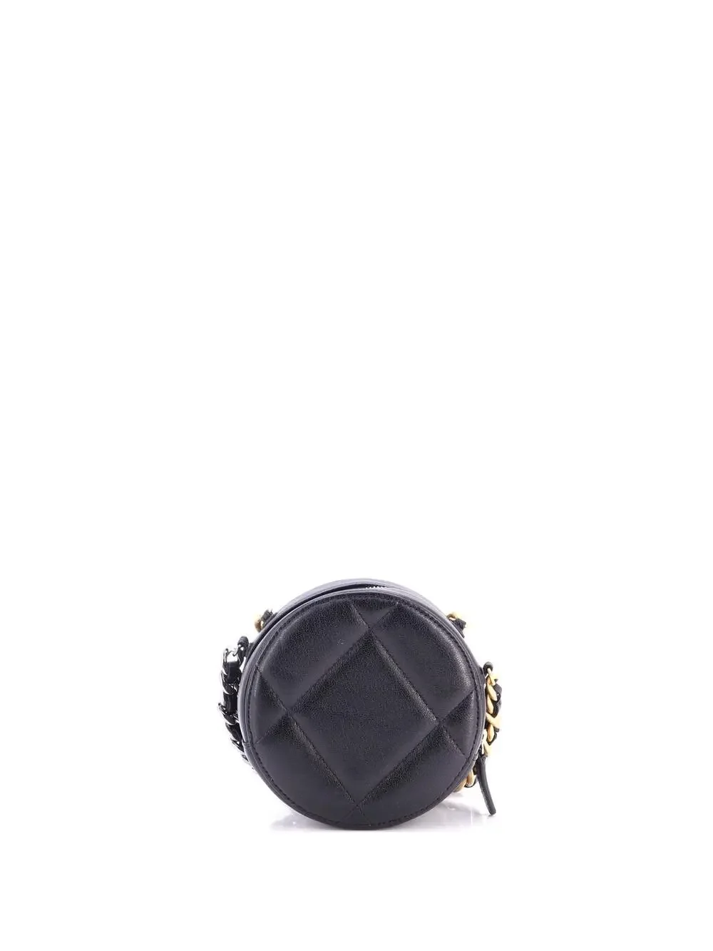 Chanel 19 Round Clutch With Chain #292083C26B